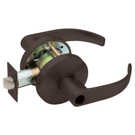 Falcon Grade 2 Storeroom Cylindrical Lock, Less Cylinder, Quantum Lever, Small Rose, Dark Oxidized Satin W581LD SRQ 613